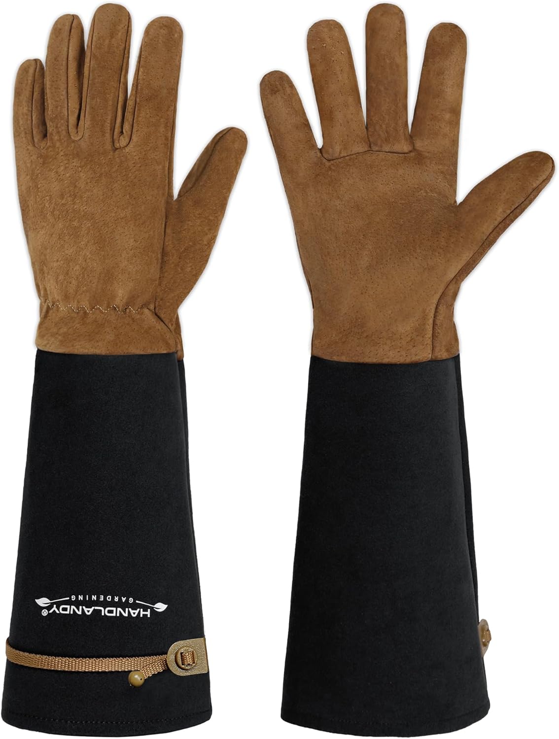 HANDLANDY Gants de Jardinage Cuir